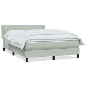 vidaXL &Kappa;&rho;&epsilon;&beta;ά&tau;&iota; Boxspring &mu;&epsilon; &Sigma;&tau;&rho;ώ&mu;&alpha; &Alpha;&nu;&omicron;&iota;&chi;&tau;ό &Gamma;&kappa;&rho;&iota; 160x210 &epsilon;&kappa;. &Beta;&epsilon;&lambda;&omicron;ύ&delta;&iota;&nu;&omicron;