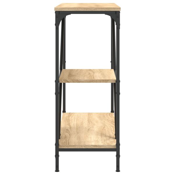 vidaXL Τραπέζι Κονσόλα Sonoma Δρυς 88,5x30x75 εκ. Επεξεργασμένο Ξύλο