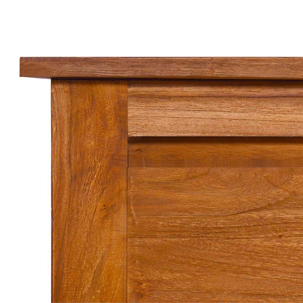 vidaXL Έπιπλο Τηλεόρασης 100 x 30 x 40 εκ. από Μασίφ Ξύλο Teak