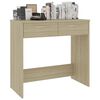 vidaXL Γραφείο Χρώμα Sonoma Δρυς 80 x 40 x 75 εκ. από Επεξ. Ξύλο