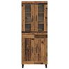 vidaXL Highboard 2 pcs &Pi;&alpha;&lambda;&iota;ό &Xi;ύ&lambda;&omicron; &Epsilon;&pi;&epsilon;&xi;&epsilon;&rho;&gamma;&alpha;&sigma;&mu;έ&nu;&omicron; &xi;ύ&lambda;&omicron;