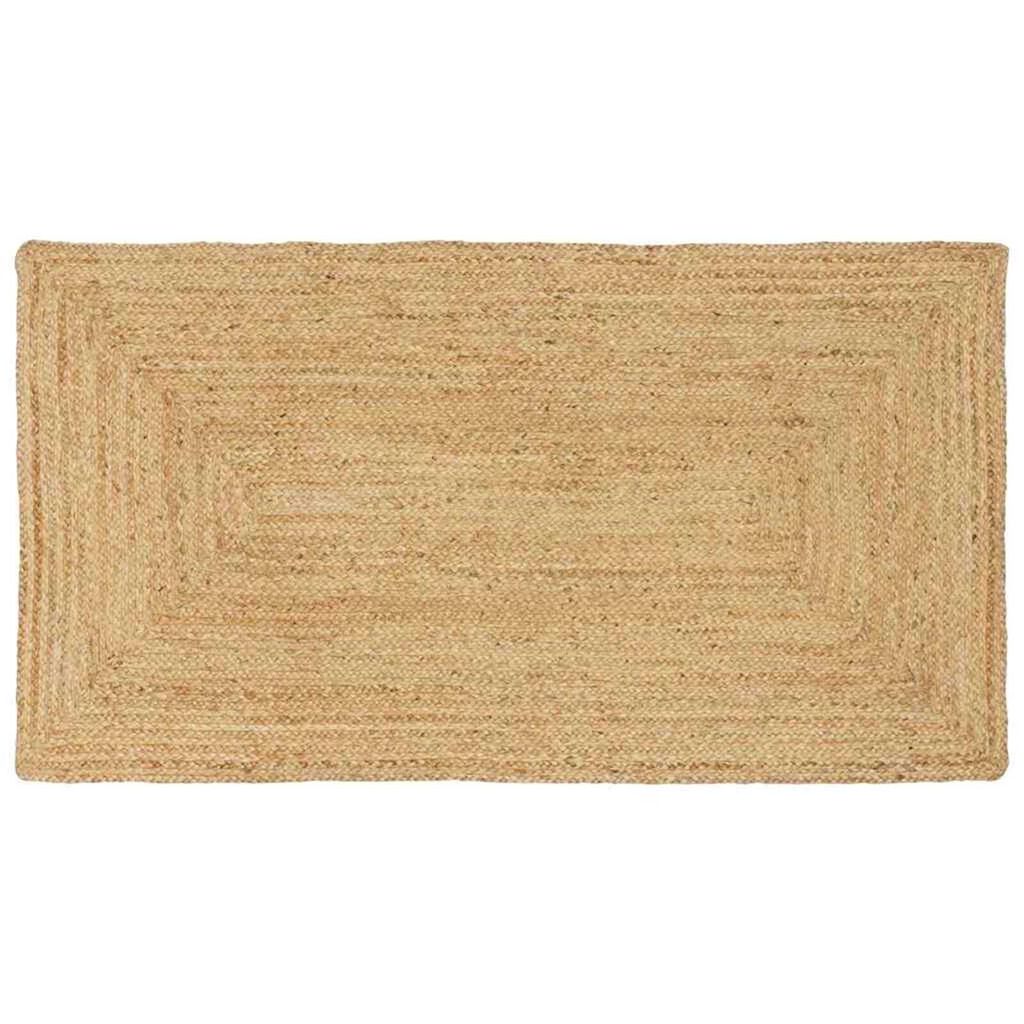 vidaXL Χαλί Μπεζ 80 x 200 cm Γιούτα
