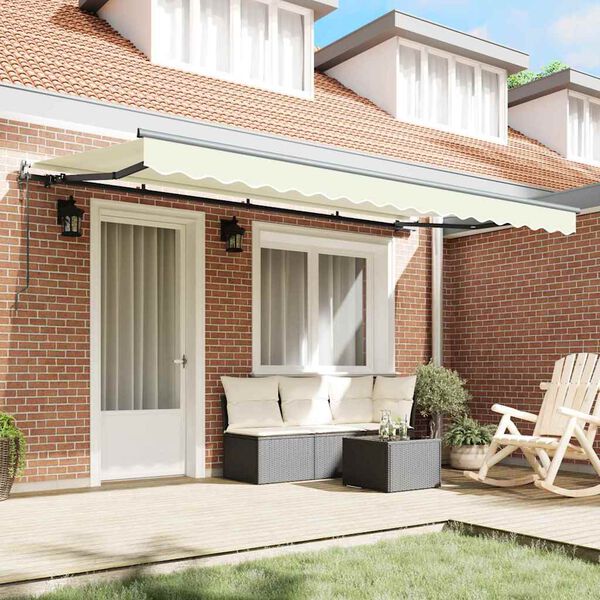 vidaXL &Sigma;&kappa;&eta;&nu;ί&tau;&sigma;&alpha; &Alpha;&nu;&alpha;&delta;&iota;&pi;&lambda;&omicron;ύ&mu;&epsilon;&nu;&eta; &Kappa;&rho;&epsilon;&mu; 400 x 200 cm ύ&phi;&alpha;&sigma;&mu;&alpha;