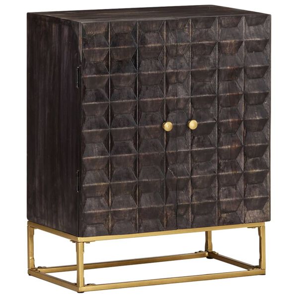 vidaXL &Nu;&tau;&omicron;&upsilon;&lambda;ά&pi;&iota; &Mu;&alpha;ύ&rho;&omicron; 60 x 35 x 75 &epsilon;&kappa;. &alpha;&pi;ό &Mu;&alpha;&sigma;ί&phi; &Xi;ύ&lambda;&omicron; &Mu;ά&nu;&gamma;&kappa;&omicron;