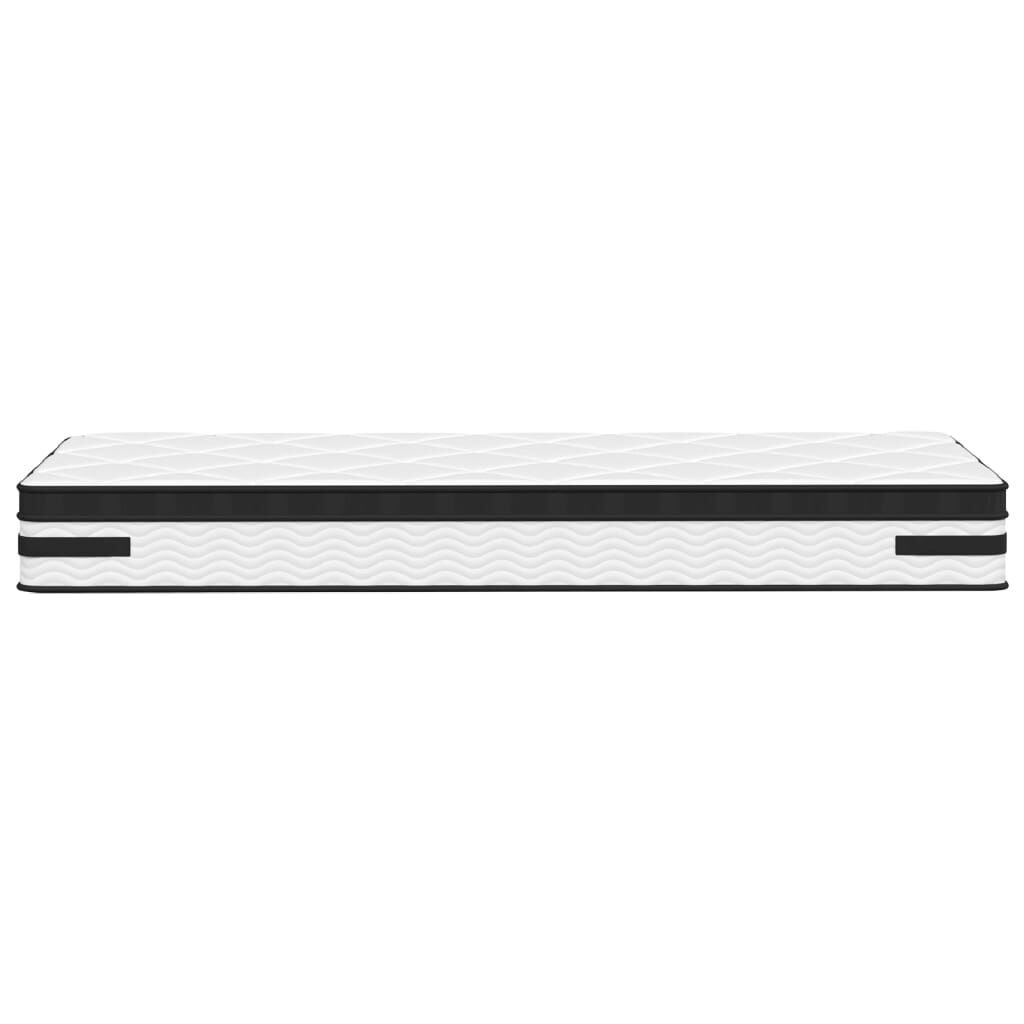 vidaXL Στρώμα με Pocket Springs Medium Plus 90x190 εκ. Μονό