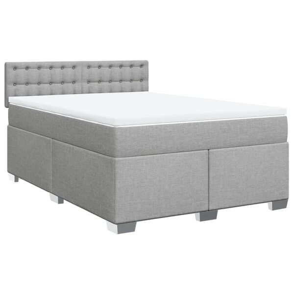 vidaXL &Kappa;&rho;&epsilon;&beta;ά&tau;&iota; Boxspring &mu;&epsilon; &Sigma;&tau;&rho;ώ&mu;&alpha; &Alpha;&nu;. &Pi;&rho;ά&sigma;&iota;&nu;&omicron; 160x200&epsilon;&kappa; &Upsilon;&phi;&alpha;&sigma;&mu;ά&tau;&iota;&nu;&omicron;