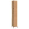 vidaXL Ντουλάπι μπάνιου Δρυς τεχνίτης 30x30x190 cm Κατασκευασμένο ξύλο