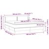 vidaXL &Kappa;&rho;&epsilon;&beta;ά&tau;&iota; Boxspring &mu;&epsilon; &Sigma;&tau;&rho;ώ&mu;&alpha; &Gamma;&kappa;&rho;&iota; 180x200 &epsilon;&kappa;. &Sigma;&upsilon;&nu;&theta;&epsilon;&tau;&iota;&kappa;ό &Delta;έ&rho;&mu;&alpha;