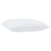 vidaXL Σετ Κουβέρτας με μαξιλάρι 3 pcs Λευκό 200 x 200 cm Μικροΐνες