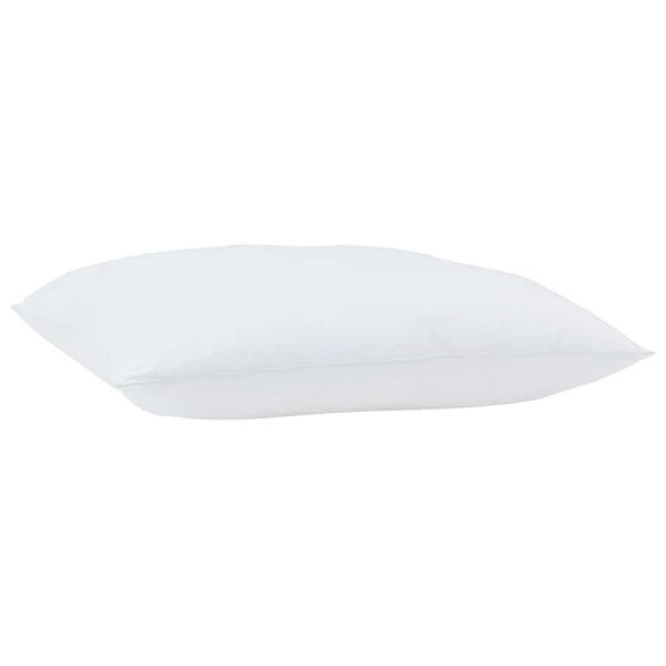 vidaXL Σετ Κουβέρτας με μαξιλάρι 3 pcs Λευκό 200 x 200 cm Μικροΐνες