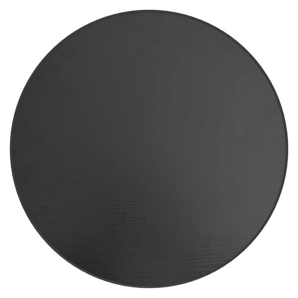 vidaXL Τραπεζάκι Μαύρο Ø35 εκ. από MDF