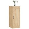 vidaXL Ντουλάπι Τοίχου Sonoma Δρυς 34,5 x 34 x 90 εκ. Επεξεργ. Ξύλο