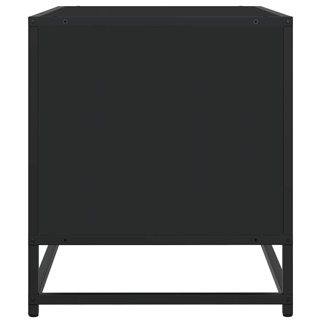 ντουλάπι τηλεόρασης vidaXL Μαύρο 270x40x46 cm Κατασκευασμένο ξύλο