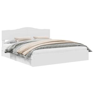 vidaXL &Kappa;&rho;&epsilon;&beta;ά&tau;&iota; &Alpha;&pi;&omicron;&theta;ή&kappa;&eta;&sigmaf; &Lambda;&epsilon;&upsilon;&kappa;ό 200 x 200 cm &Epsilon;&pi;&epsilon;&xi;&epsilon;&rho;&gamma;&alpha;&sigma;&mu;έ&nu;&omicron; &xi;ύ&lambda;&omicron;