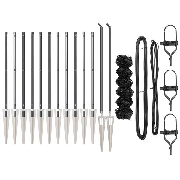 vidaXL &Sigma;&tau;ύ&lambda;&omicron;&sigmaf; &Pi;&epsilon;&rho;&iota;&phi;&rho;ά&xi;&epsilon;&omega;&nu; &Gamma;&kappa;&rho;&iota; 25 x 1 &mu; (60 x 60 &chi;&iota;&lambda;&iota;&omicron;&sigma;&tau;ά &pi;&lambda;έ&gamma;&mu;&alpha;)