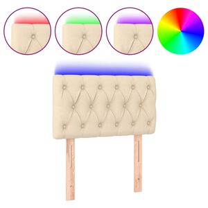 vidaXL &Kappa;&epsilon;&phi;&alpha;&lambda;ά&rho;&iota; &Kappa;&rho;&epsilon;&beta;&alpha;&tau;&iota;&omicron;ύ LED &Kappa;&rho;&epsilon;&mu; 80x7x78/88 &epsilon;&kappa;. &Upsilon;&phi;&alpha;&sigma;&mu;ά&tau;&iota;&nu;&omicron;