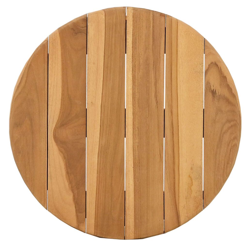 vidaXL Τραπέζι Κήπου Ø40x41 εκ. Μασίφ ξύλο teak