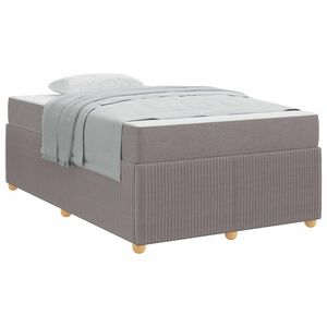 vidaXL &Sigma;&kappa;&epsilon;&lambda;&epsilon;&tau;ό&sigmaf; &Kappa;&rho;&epsilon;&beta;&alpha;&tau;&iota;&omicron;ύ &mu;&epsilon; &sigma;&tau;&rho;ώ&mu;&alpha; Taupe 120 x 200 cm ύ&phi;&alpha;&sigma;&mu;&alpha;