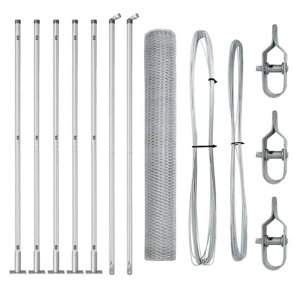 vidaXL &Sigma;&tau;ύ&lambda;&omicron;&sigmaf; &Pi;&epsilon;&rho;&iota;&phi;&rho;ά&xi;&epsilon;&omega;&nu; &Alpha;&sigma;&eta;&mu;ί 10 x 1,2 &mu; (13 mm &pi;&lambda;έ&gamma;&mu;&alpha;) &Alpha;&tau;&sigma;ά&lambda;&iota;