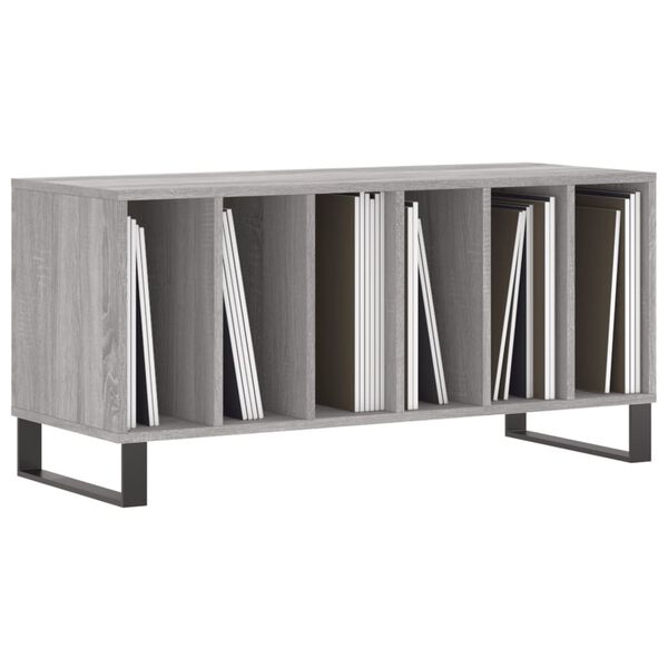 vidaXL Έπιπλο Δίσκων Γκρι Sonoma 100x38x48 εκ. από Επεξεργασμένο Ξύλο