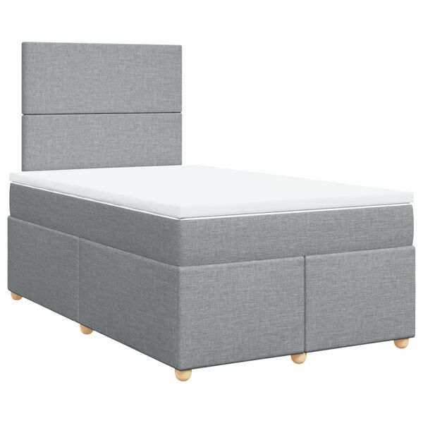 vidaXL &Kappa;&rho;&epsilon;&beta;ά&tau;&iota; Boxspring &mu;&epsilon; &Sigma;&tau;&rho;ώ&mu;&alpha; &Alpha;&nu;&omicron;&iota;&chi;&tau;ό &Gamma;&kappa;&rho;&iota; 120x190 &epsilon;&kappa;. &Upsilon;&phi;&alpha;&sigma;&mu;ά&tau;&iota;&nu;&omicron;