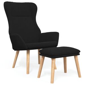 vidaXL &Pi;&omicron;&lambda;&upsilon;&theta;&rho;ό&nu;&alpha; Relax &Mu;&alpha;ύ&rho;&omicron; &Upsilon;&phi;&alpha;&sigma;&mu;ά&tau;&iota;&nu;&eta; &mu;&epsilon; &Upsilon;&pi;&omicron;&pi;ό&delta;&iota;&omicron;