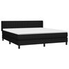 vidaXL &Kappa;&rho;&epsilon;&beta;ά&tau;&iota; Boxspring &mu;&epsilon; &Sigma;&tau;&rho;ώ&mu;&alpha; &Mu;&alpha;ύ&rho;&omicron; 160x200 &epsilon;&kappa;. &Upsilon;&phi;&alpha;&sigma;&mu;ά&tau;&iota;&nu;&omicron;
