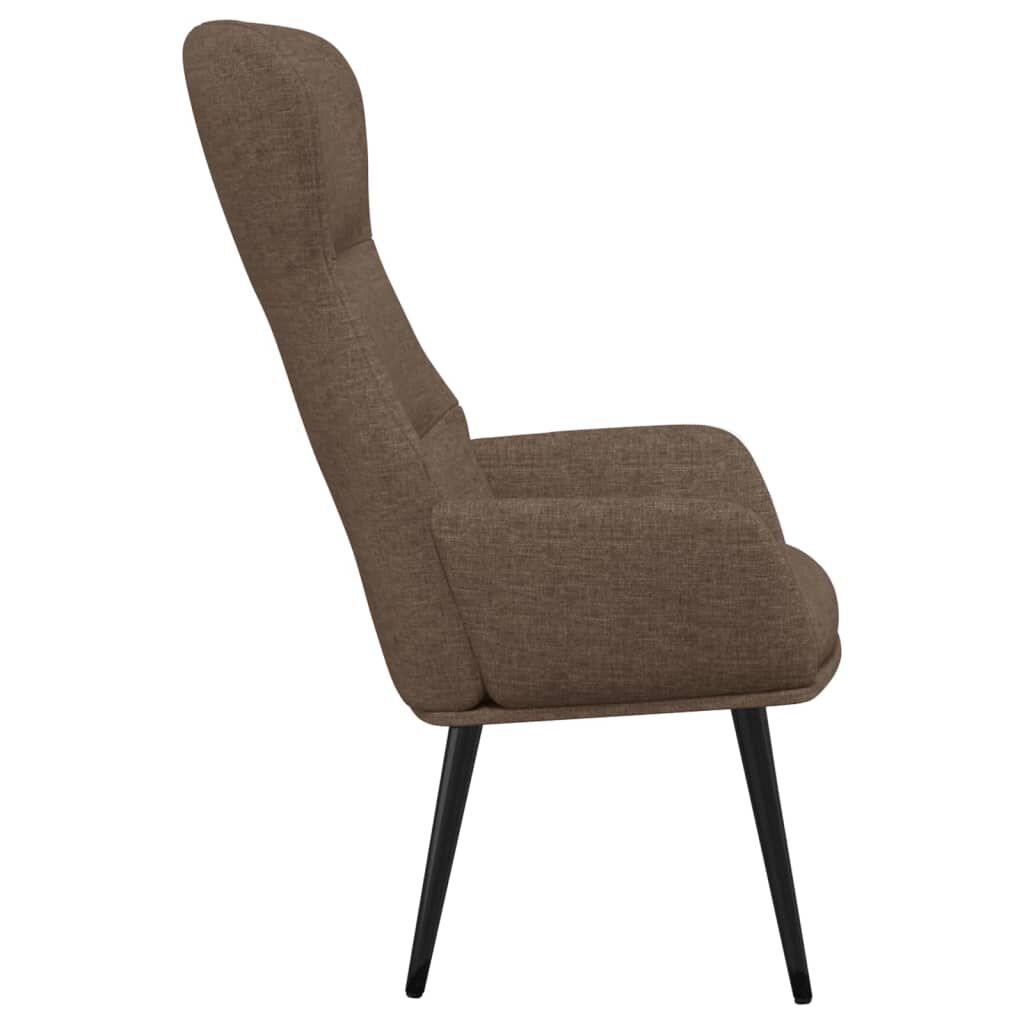 vidaXL Πολυθρόνα Relax Taupe Υφασμάτινη