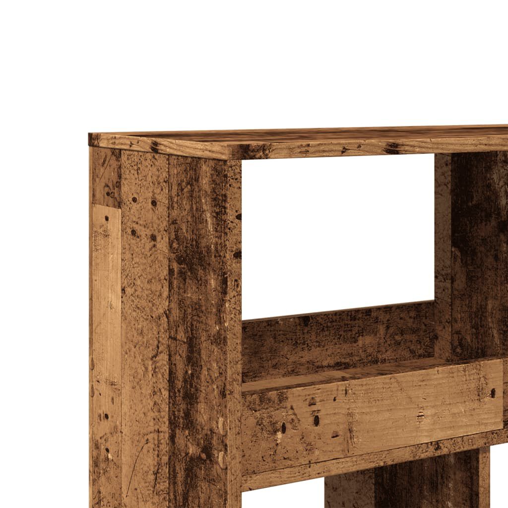 vidaXL Βιβλιοθήκη Όψη Παλαιού Ξύλου 100x33x187,5εκ. Επεξεργασμένο Ξύλο