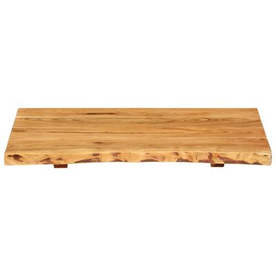 vidaXL Πάγκος Μπάνιου 58x52x2,5 εκ. από Μασίφ Ξύλο Ακακίας