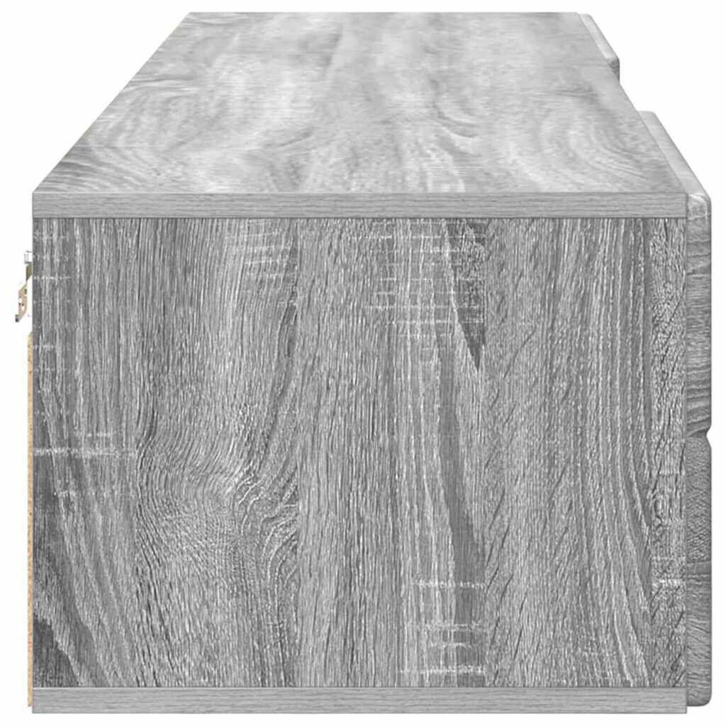 vidaXL Ντουλάπι TV Γκρι sonoma 150 x 39 x 30 εκ Επεξεργασμένο ξύλο