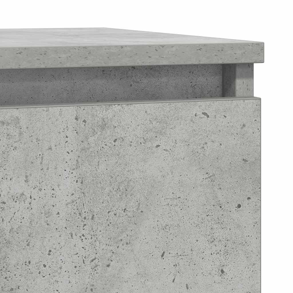 vidaXL Ντουλάπι Γκρι Σκυροδέματος 57x34x76 εκ. Επεξεργασμένο Ξύλο