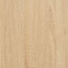 vidaXL Τραπεζάκι Σαλονιού Sonoma Δρυς 60x60x42 εκ. από Επεξ. Ξύλο
