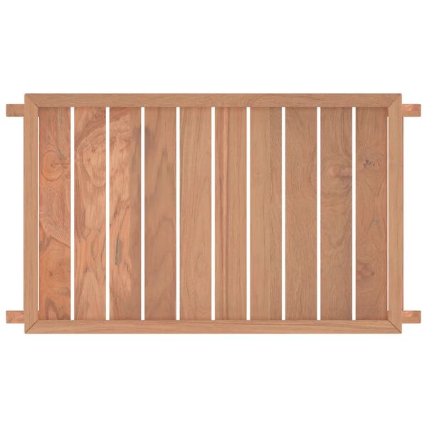 vidaXL Δίσκος Πτυσσόμενος 55x35x25 εκ. από Μασίφ Ξύλο Teak