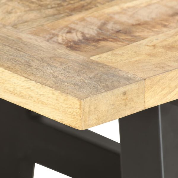 vidaXL Τραπέζι Σαλονιού Επεκτεινόμενο 160x70x45 εκ. Μασίφ Ξύλο Μάνγκο