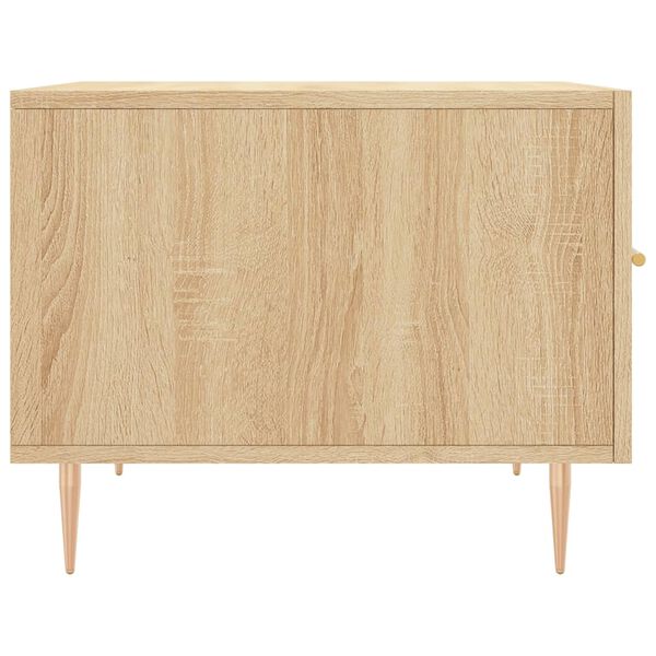 vidaXL Τραπεζάκι Σαλονιού Sonoma Δρυς 50x50x40 εκ. Επεξεργασμένο Ξύλο