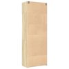 vidaXL Ραφιέρα με Ντουλάπια Sonoma Δρυς 80x42,5x225 εκ. Επεξ. Ξύλο