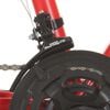 vidaXL Ποδήλατο Mountain 27,5'' Κόκκινο με 21 Ταχύτητες 42 εκ.