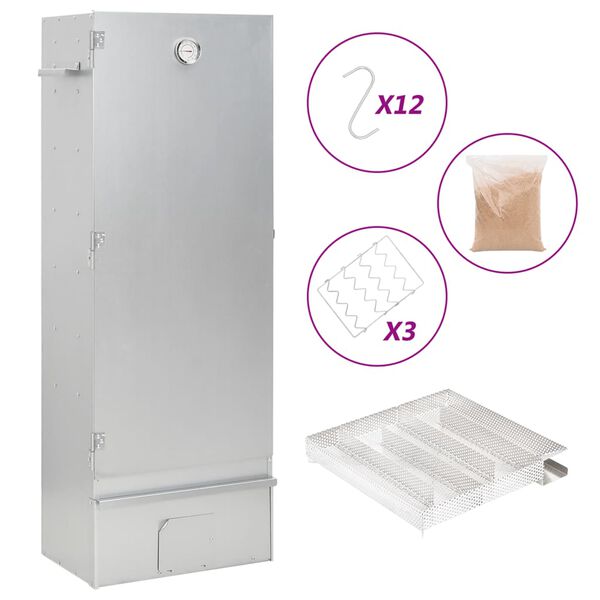 vidaXL &Kappa;&alpha;&pi;&nu;&iota;&sigma;&tau;ή&rho;&iota;&omicron; &Mu;&pi;ά&rho;&mu;&pi;&epsilon;&kappa;&iota;&omicron;&upsilon; &mu;&epsilon; &Sigma;ύ&sigma;&tau;&eta;&mu;&alpha; &Kappa;&rho;ύ&omicron;&upsilon; &Kappa;&alpha;&pi;&nu;&omicron;ύ &Gamma;&alpha;&lambda;&beta;&alpha;&nu;. &Chi;ά&lambda;&upsilon;&beta;&alpha;&sigmaf;