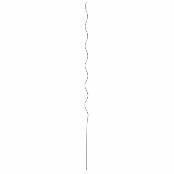 vidaXL Σπειροειδή στηρίγματα φυτών 5 pcs Ασημί 150 cm