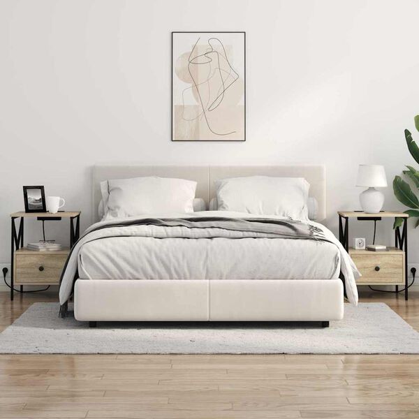 vidaXL &Kappa;&omicron;&mu;&omicron;&delta;ί&nu;&omicron; &Delta;&rho;ύ&sigmaf; Sonoma 41,5 x 40,5 x 55 &epsilon;&kappa;. &Epsilon;&pi;&epsilon;&xi;&epsilon;&rho;&gamma;&alpha;&sigma;&mu;έ&nu;&omicron; &xi;ύ&lambda;&omicron;