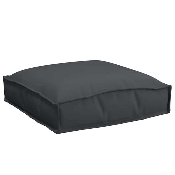 vidaXL Μαξιλάρι παλέτας για κάθισμα 2 pcs Μαύρο 40 x 40 x 8 εκ.