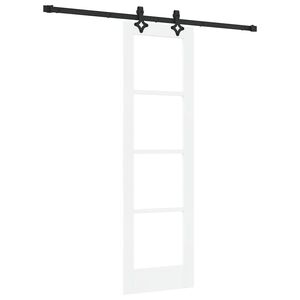 vidaXL &Sigma;&upsilon;&rho;ό&mu;&epsilon;&nu;&eta; &Pi;ό&rho;&tau;&alpha; ORKDAL &Lambda;&epsilon;&upsilon;&kappa;ό &kappa;&alpha;&iota; &Mu;&alpha;ύ&rho;&omicron; 61 x 198,5 &epsilon;&kappa;.