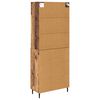 vidaXL Highboard &mu;&epsilon; &sigma;&upsilon;&rho;&tau;ά&rho;&iota; 2 pcs &Pi;&alpha;&lambda;&iota;ό &Xi;ύ&lambda;&omicron; &Epsilon;&pi;&epsilon;&xi;&epsilon;&rho;&gamma;&alpha;&sigma;&mu;έ&nu;&omicron; &xi;ύ&lambda;&omicron;
