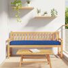 vidaXL Μαξιλάρι παλέτας Μπλε Ρουά 180 x 40 x 8 εκ. Ύφασμα Oxford