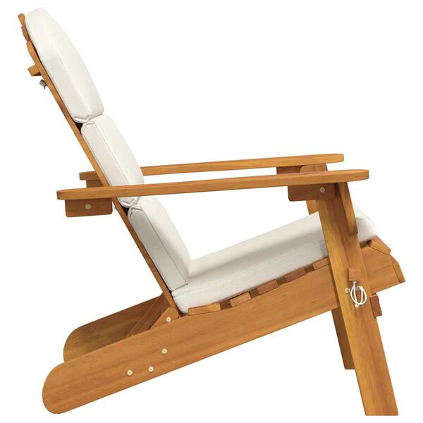 vidaXL Καρέκλα Κήπου Adirondack με Μαξιλάρια από Μασίφ Ξύλο Ακακίας