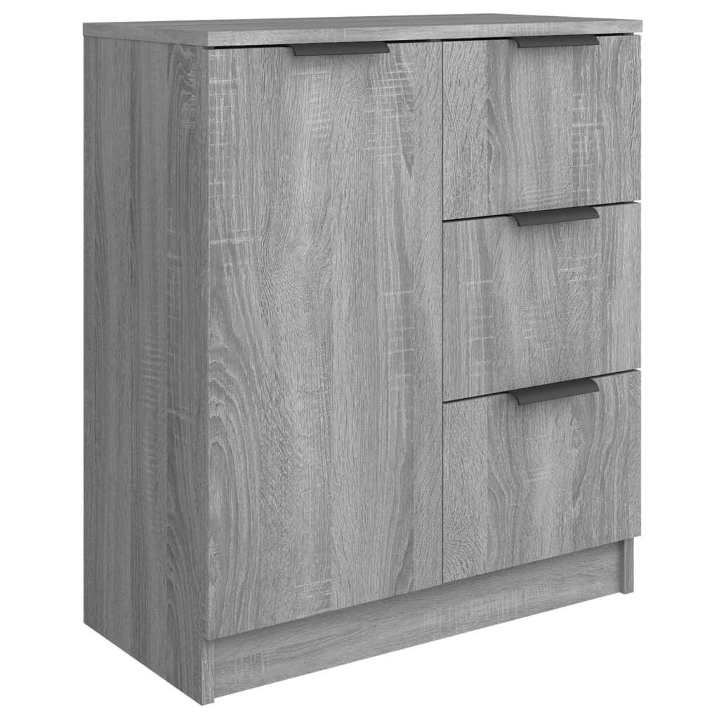 vidaXL Ντουλάπι Γκρι Sonoma 60 x 30 x 70 εκ. από Επεξεργασμένο Ξύλο