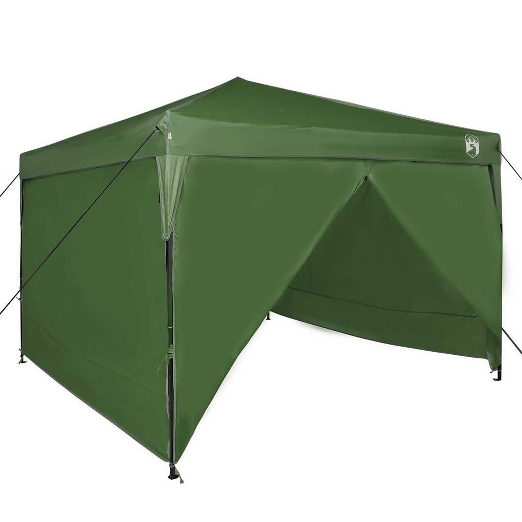 vidaXL Σκηνή Σκίασης Πράσινο 300 x 300 x 227 / 236 / 245 εκ Ύφασμα Oxford