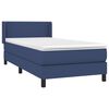 vidaXL &Kappa;&rho;&epsilon;&beta;ά&tau;&iota; Boxspring &mu;&epsilon; &Sigma;&tau;&rho;ώ&mu;&alpha; &Mu;&pi;&lambda;&epsilon; 80x200 &epsilon;&kappa;. &Upsilon;&phi;&alpha;&sigma;&mu;ά&tau;&iota;&nu;&omicron;