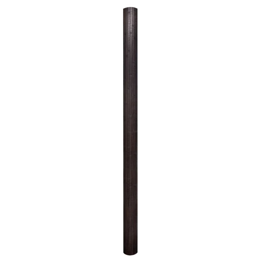 vidaXL Διαχωριστικό Δωματίου Σκούρο Καφέ 250 x 165 εκ. Μπαμπού